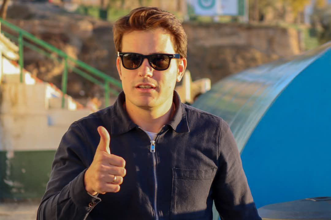 El presidente del FC Gabia Academy, Jorge Moleón (CRISTIAN FERNÁNDEZ)