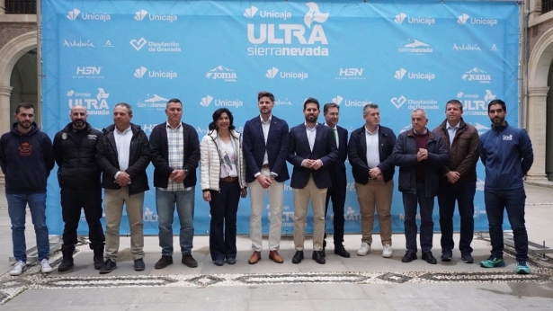 Presentación en la sede de la Junta en Granada de la Unicaja Ultra Sierra Nevada (JUNTA)