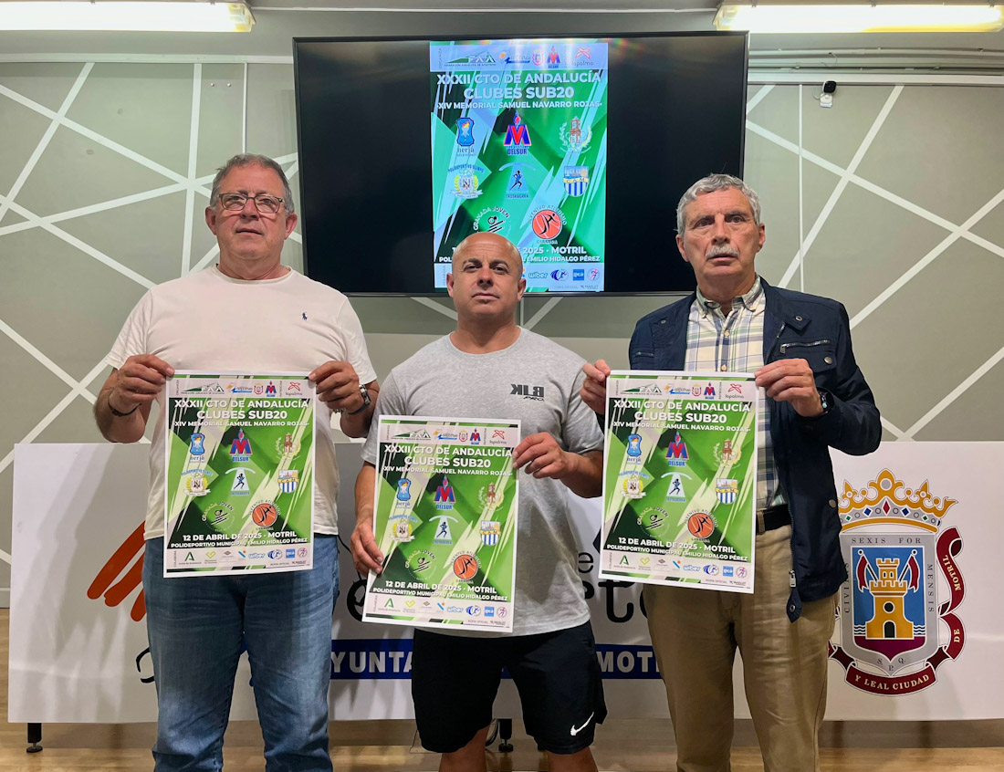 Presentación del XXXII Campeonato de Andalucía de Clubes SUB20 (AYTO. MOTRIL)