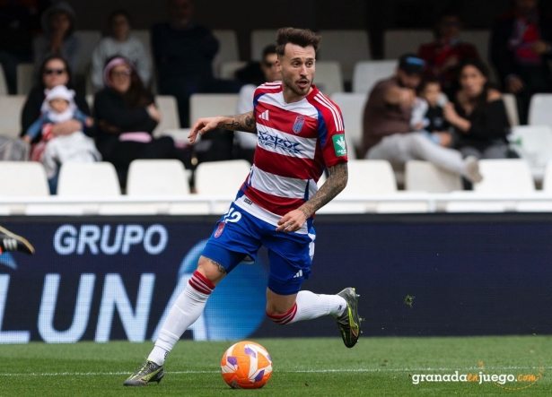 Ricard Sánchez en un momento del encuentro ante el FC Cartagena (LOF) Ricard Sánchez en un momento del encuentro ante el FC Cartagena (LOF)