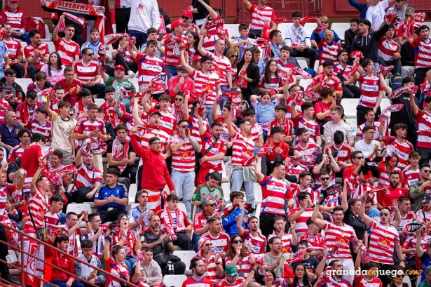 La afición rojiblanca también estará en Málaga arropando al equipo (LOF)