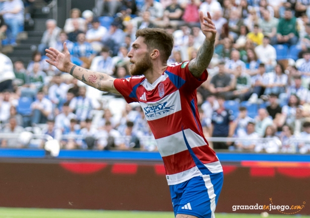 Tsitaishvili, autor del segundo tanto del Granada CF en Riazor (LOF) Tsitaishvili, autor del segundo tanto del Granada CF en Riazor (LOF)
