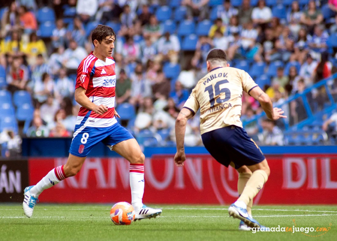 Villar llevó la batuta del equipo en Riazor (LOF)
