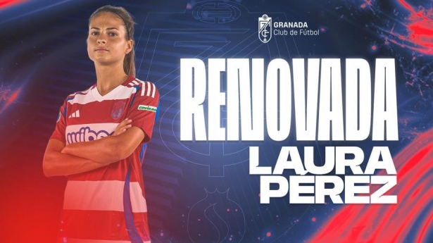 Laura Pérez seguirá defendiendo la rojiblanca (GRANADA CF) Laura Pérez seguirá defendiendo la rojiblanca (GRANADA CF)