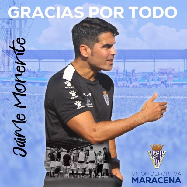 Jaime Morente no seguirá en la UD Maracena (UD MARACENA) Jaime Morente no seguirá en la UD Maracena (UD MARACENA)