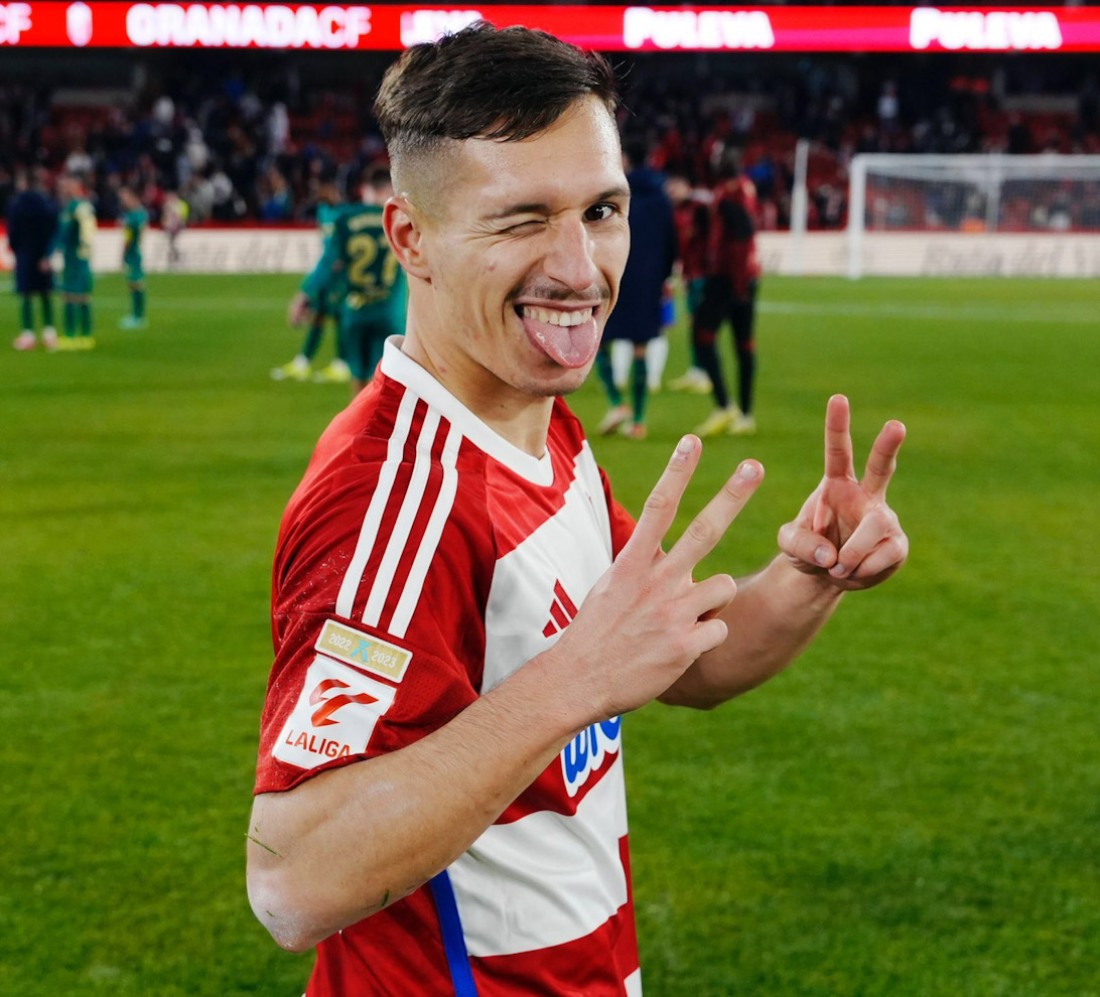Bryan Zaragoza se convirtió en la venta más importante en la historia del Granada (GRANADA CF)