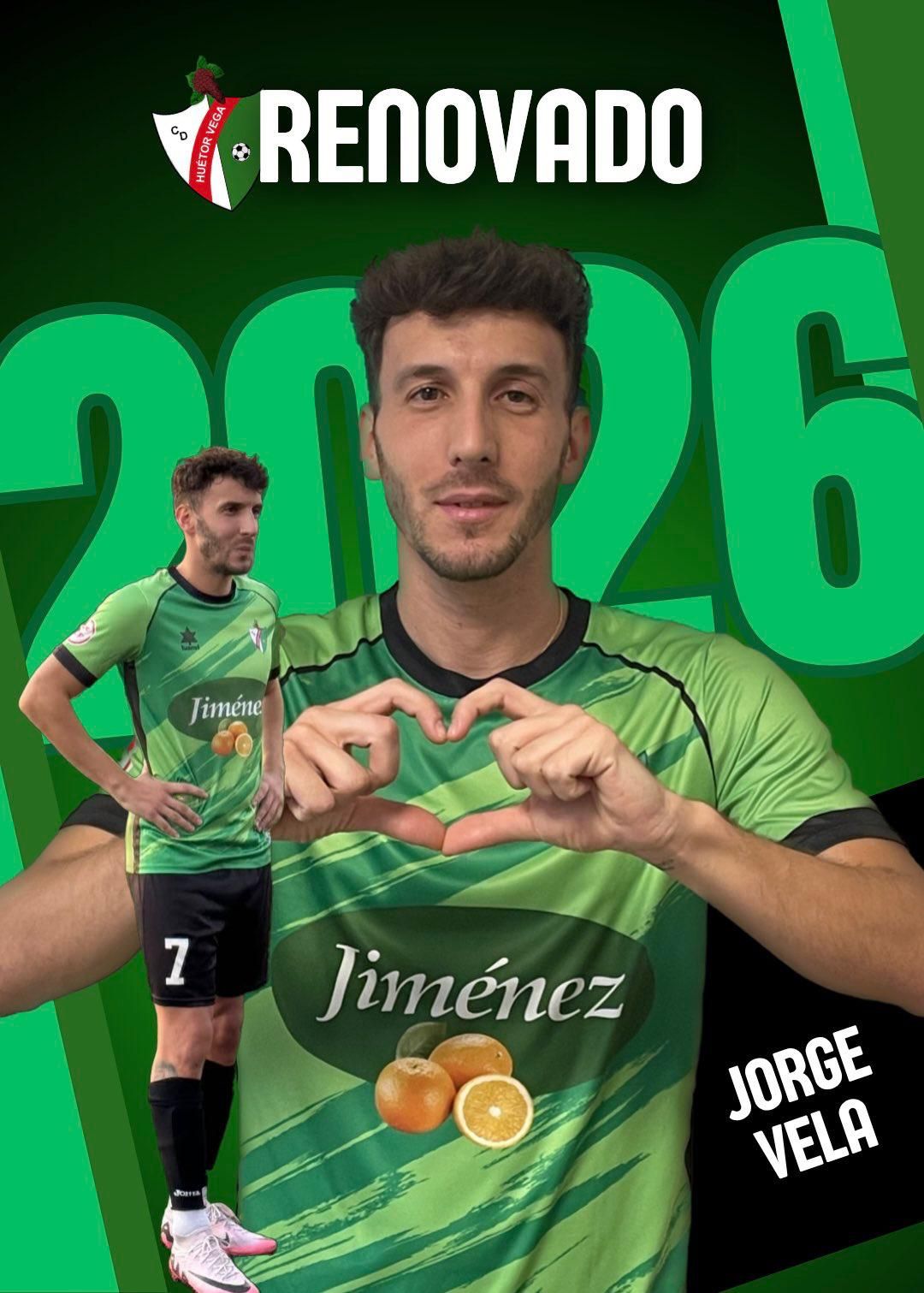 Jorge Vela, uno de los jugagadores que han renovado (HUÉTOR VEGA)