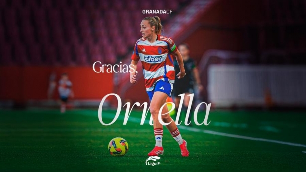 Ornella se despide del Granada (GRANADA CF) Ornella se despide del Granada (GRANADA CF)