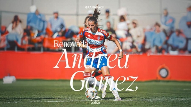 Andrea Gómez seguirá de rojiblanco (GRANADA CF) Andrea Gómez seguirá de rojiblanco (GRANADA CF)