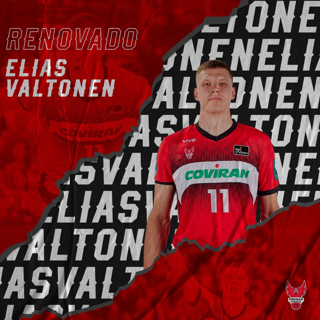 Valtonen seguirá en el Coviran una temporada más (COVIRAN GRANADA)