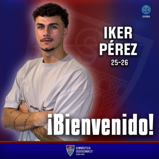 Iker Pérez se marcha del Recre (GIMNÁSTICA SEGOVIANA) Iker Pérez se marcha del Recre (GIMNÁSTICA SEGOVIANA)
