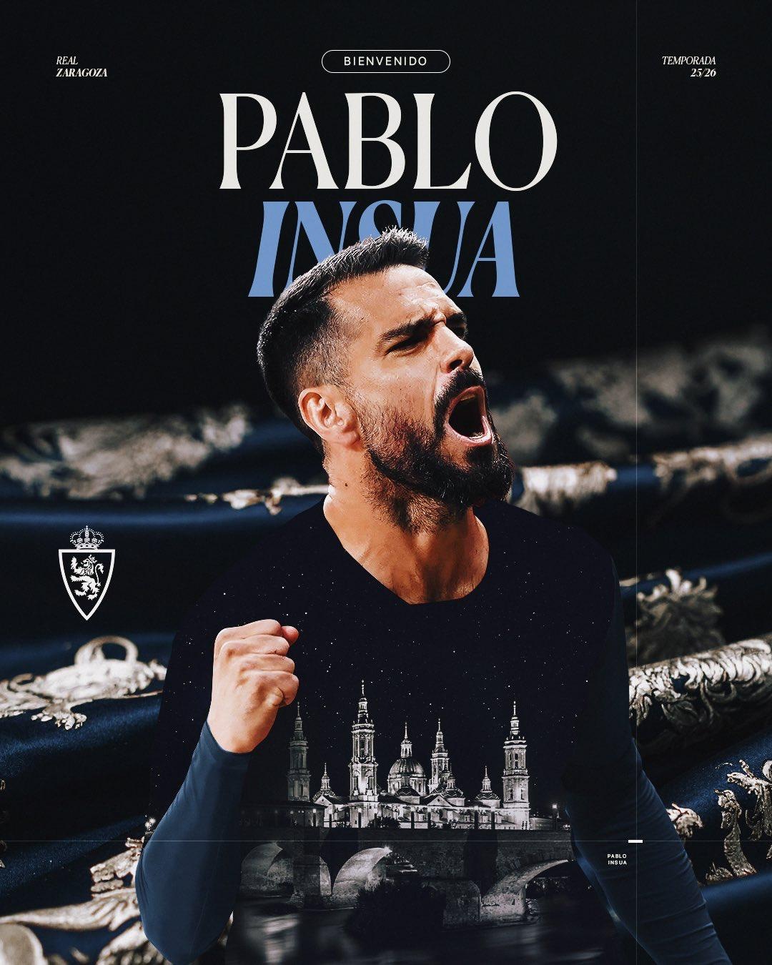 Insua, nuevo jugador del Zaragoza (ZARAGOZA)