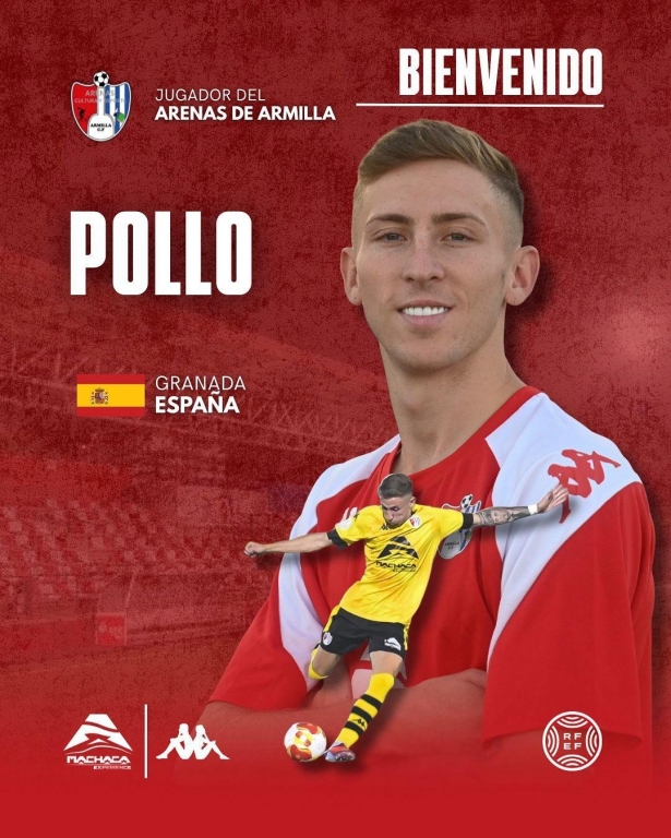 Pollo, nuevo refuerzo para el Arenas (ARENA OFICIAL) Pollo, nuevo refuerzo para el Arenas (ARENA OFICIAL)
