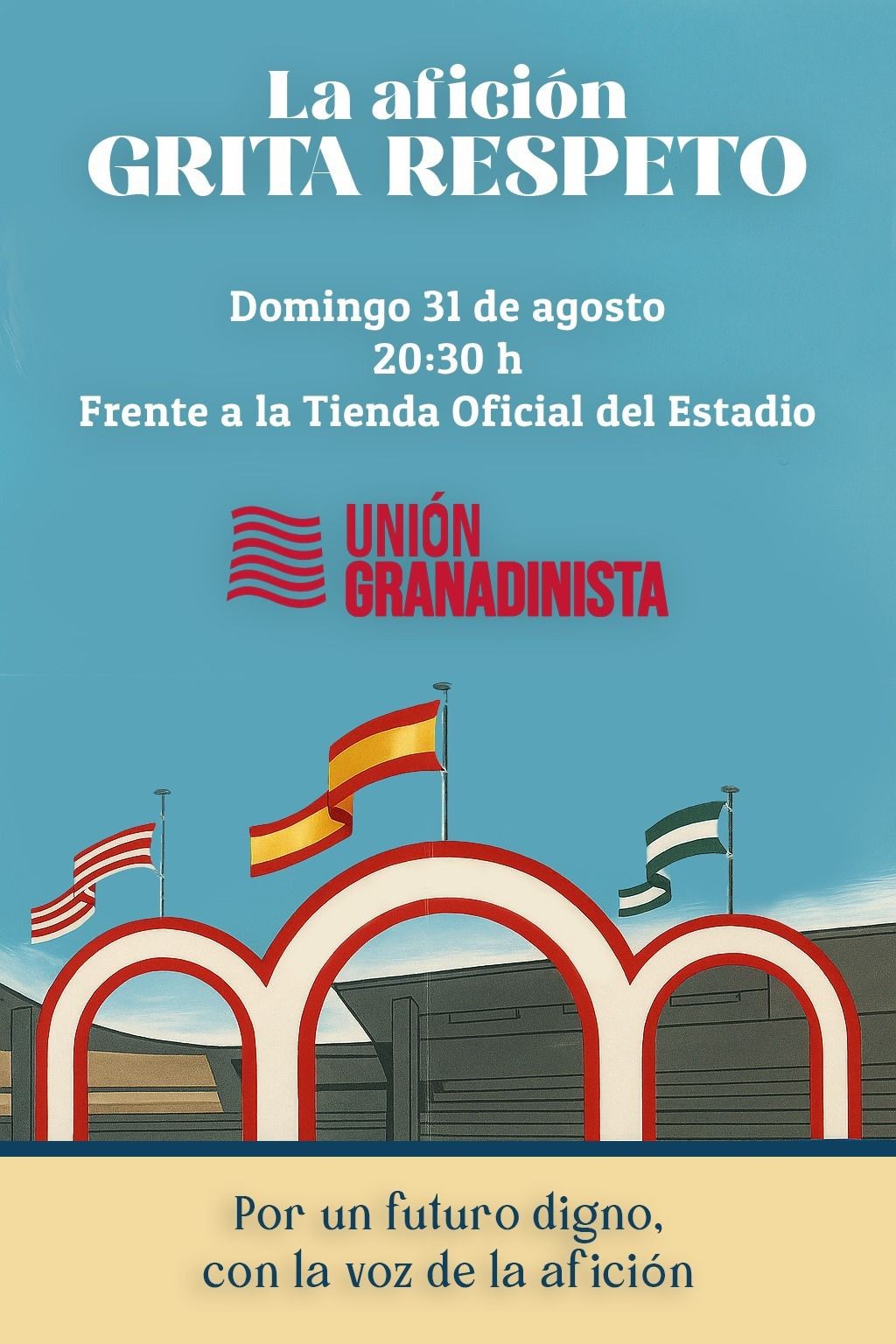 Concentración para exigir respeto (UNIÓN GRANADINISTA)