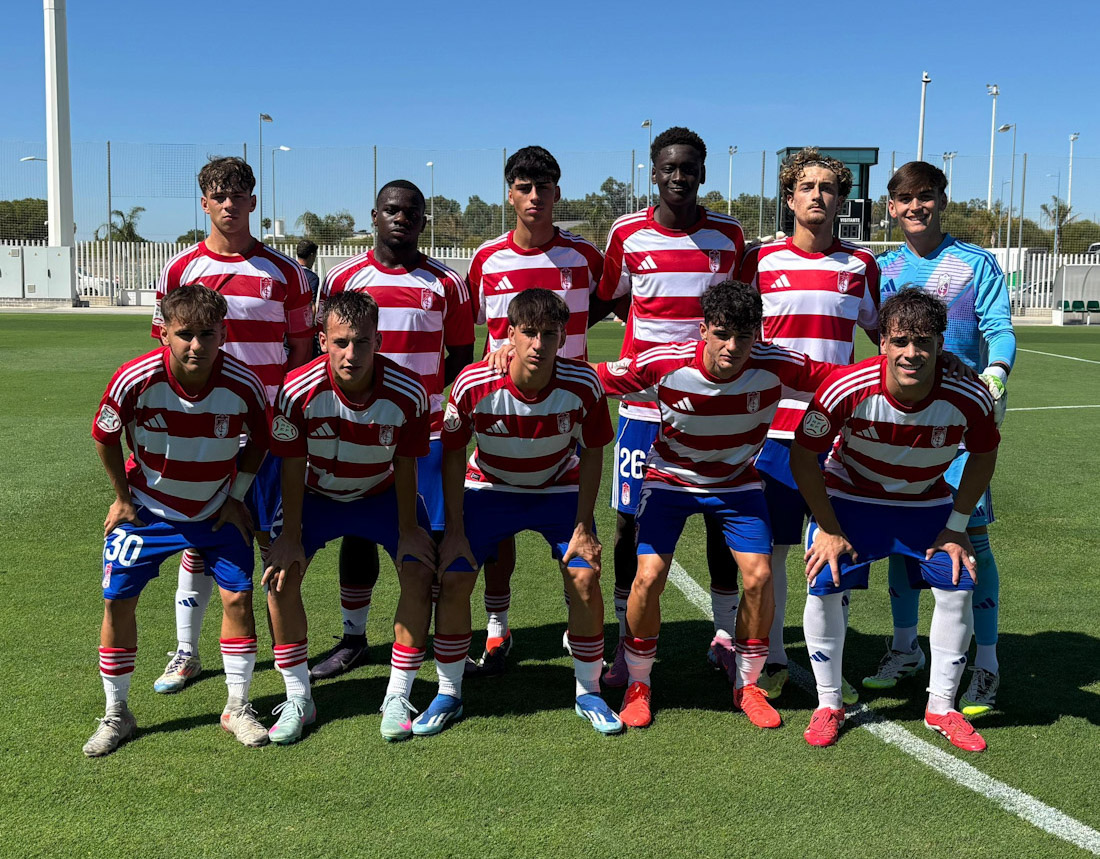 Once inicial del Granada CF juvenil ante el Real Betis (CANTERA NAZARÍ/