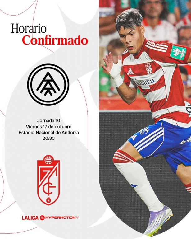 El Granada visitará Andorra el 17 de octubre (GRANADA CF) El Granada visitará Andorra el 17 de octubre (GRANADA CF)