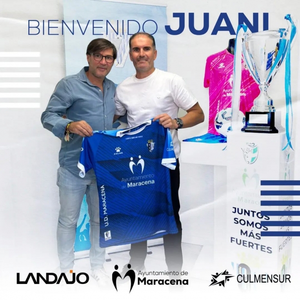 Juani llega a la UD Maracena (UD MARACENA) Juani llega a la UD Maracena (UD MARACENA)