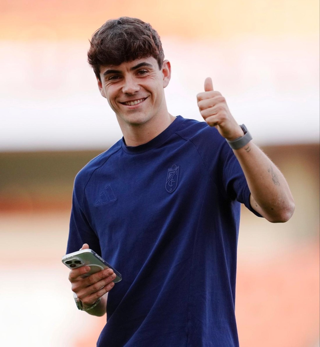 Pablo Sáenz esperó su oportunidad en el banquillo (GRANADA CF)