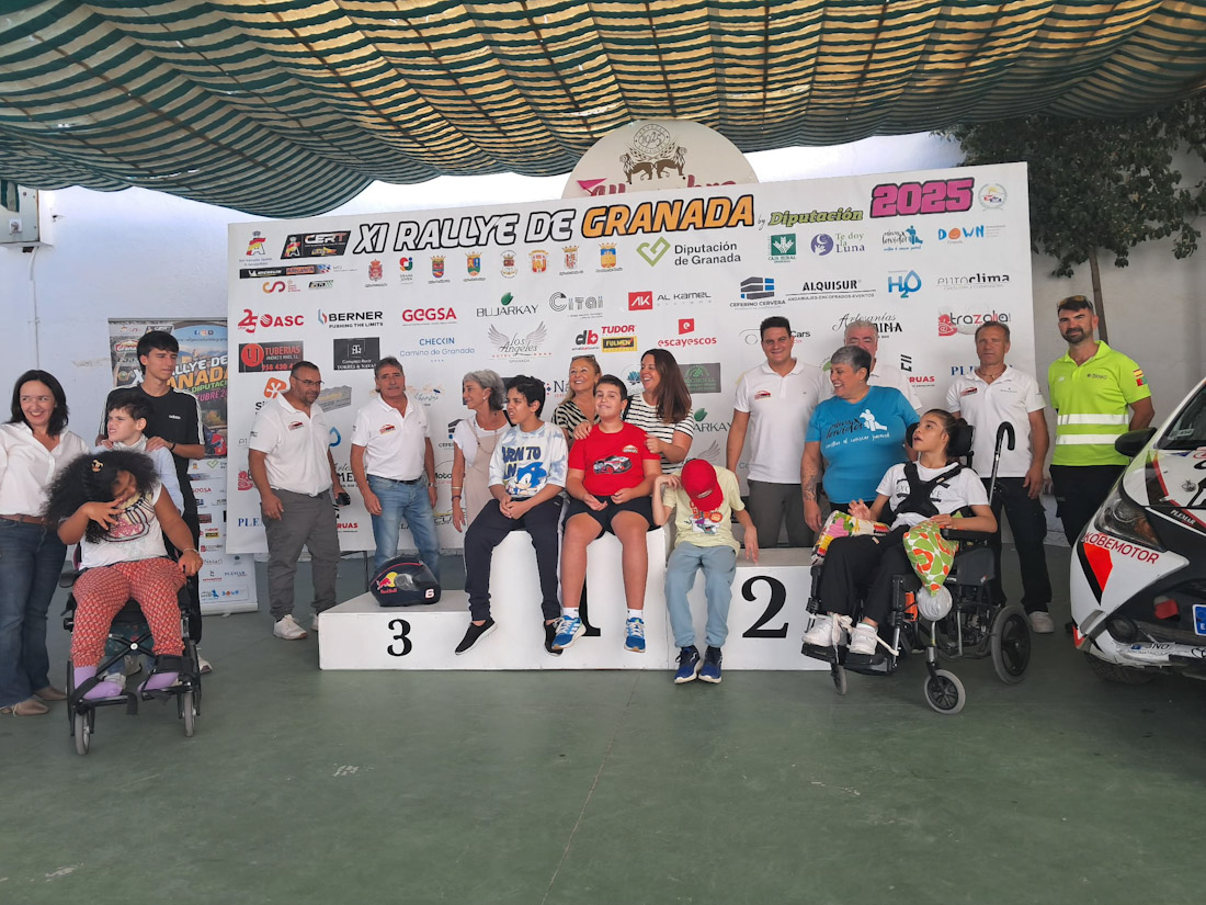 Visita al Colegio Santa Teresa (RALLY CIUDAD DE GRANADA)