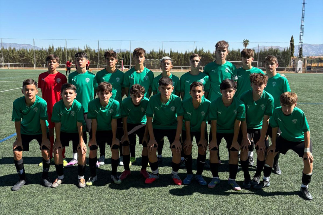 El infantil del CF Alhendín lidera la Primera Andaluza (CF ALHENDÍN)