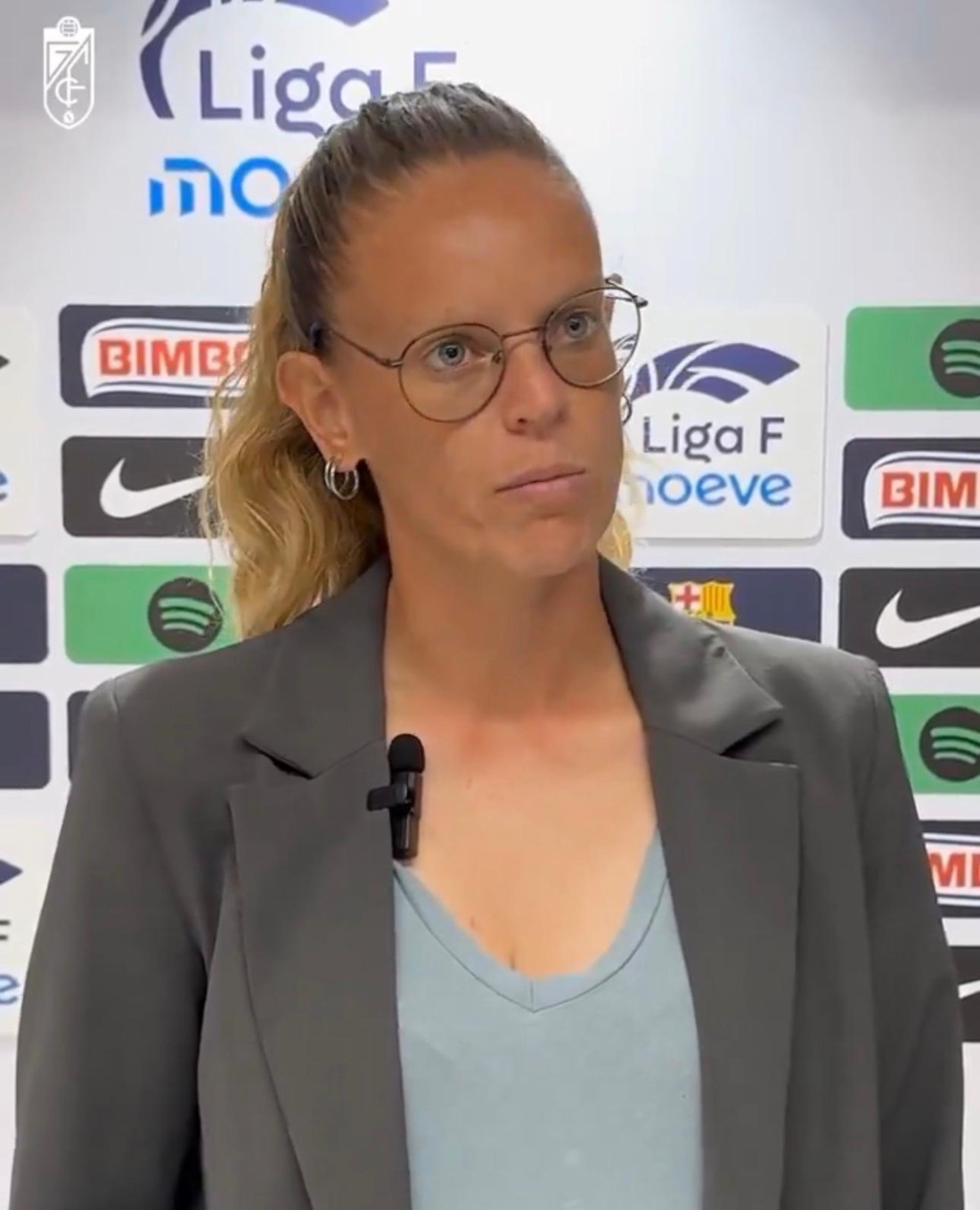 Irene Ferreras, satisfecha con su equipo (GRANADA CF)