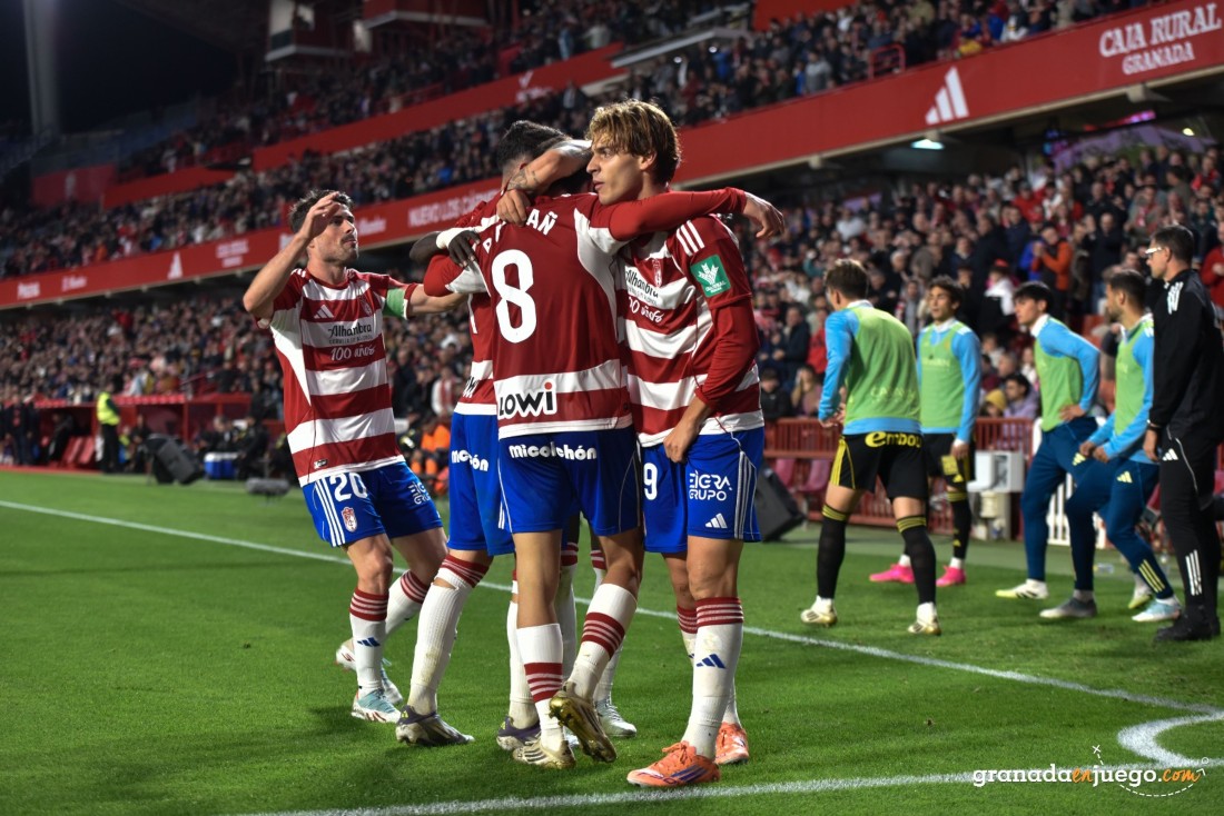 El gol se reparte en el Granada (J.M. BALDOMERO)