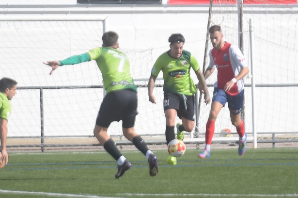 Nacho Buil marcó el gol del Churriana (GPMEDIA)