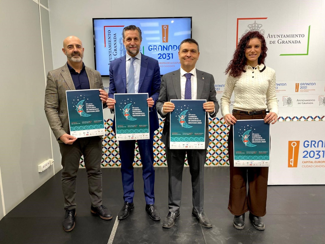 Presentación de la 33ª Carrera Nocturna de Disfraces de Granada (AYUNTAMIENTO)