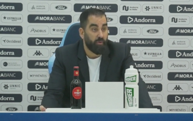 El entrenador del Covirán Granada, Ramón Díaz (MORABANC ANDORRA)
