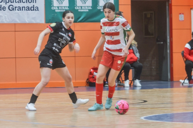 El Fundación UAPO Granada FS Femenino perdió en un partido muy trabado (GPMEDIA)