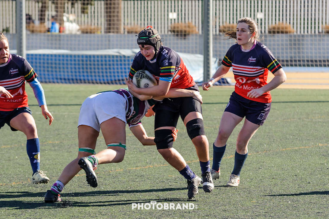 Rugby Escoriones femenino venció en Málaga (PHOTOBRAND)