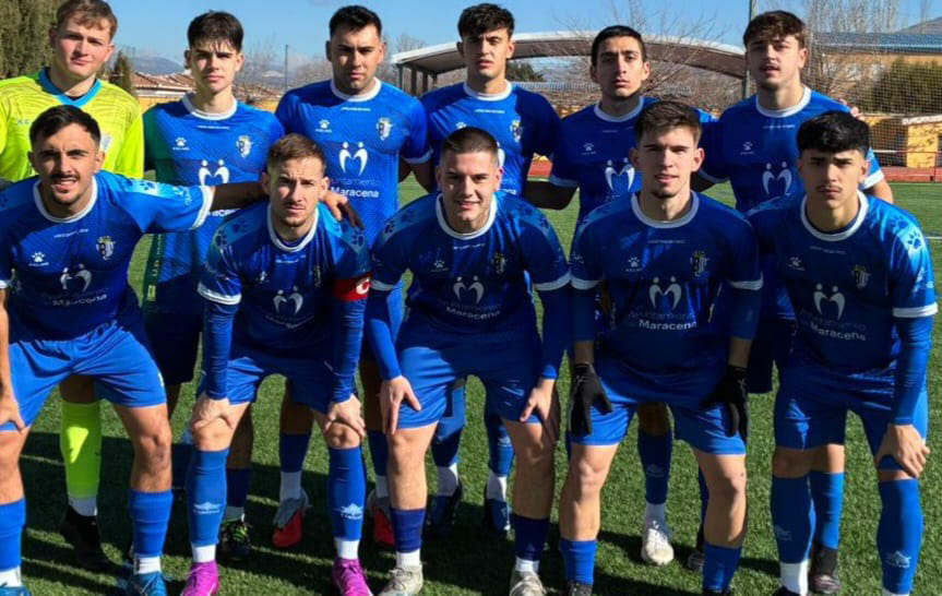 Once inicial de la UD Maracena B 