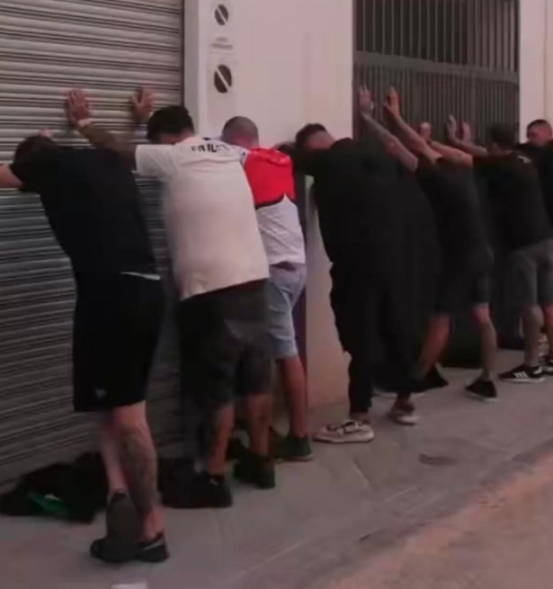 Se busca evitar altercados como los de la primera vuelta (POLICIA GR) Se busca evitar altercados como los de la primera vuelta (POLICIA GR)