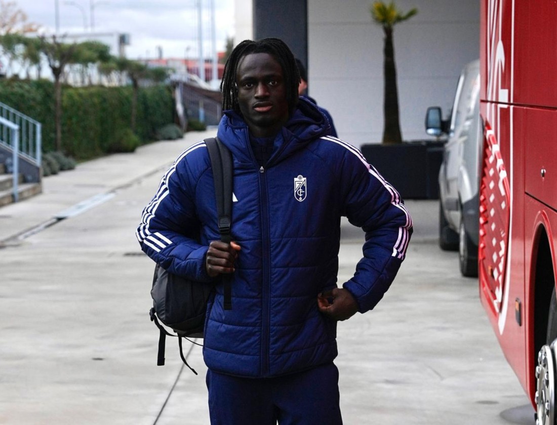 Diocou ha viajado con el equipo hasta Cádiz (GRANADA CF)