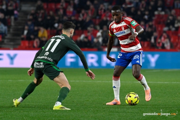 Diallo no estará ante el Leganés (J.M. BALDOMERO) Diallo no estará ante el Leganés (J.M. BALDOMERO)