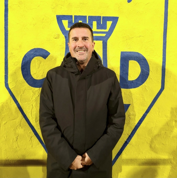 El presidente del CD Huétor Tájar, Luis Daza 