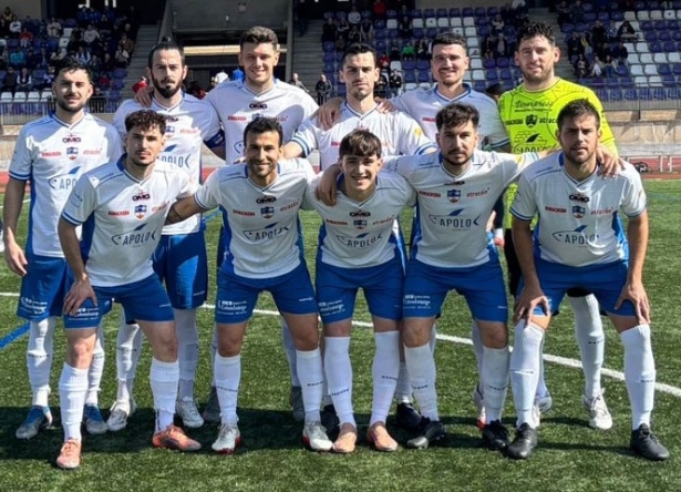 ‘Once’ del Loja CD frente al Villacarrillo.(PACO CASTILLO)