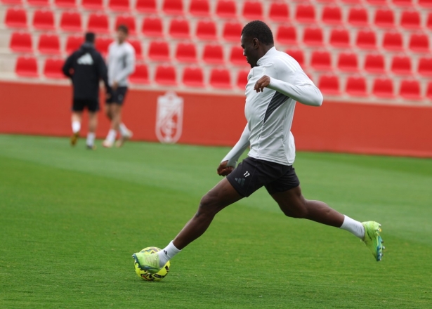 Diaby, a pleno rendimiento (J. AZCOYTIA)