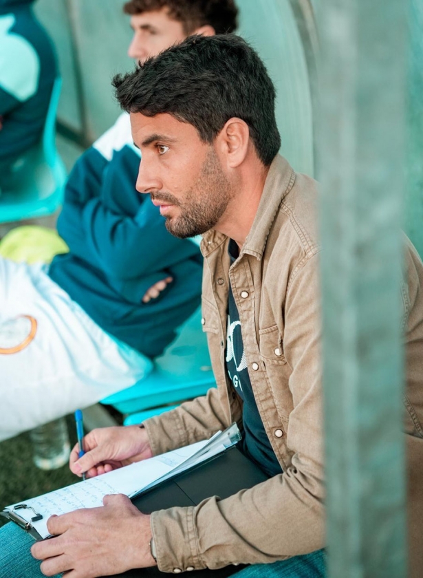 Juan Andrés Martos, entrenador del Almuñeca CF