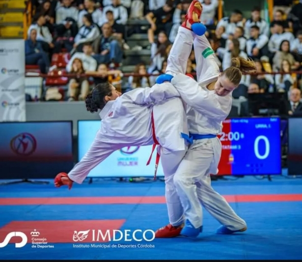 Mar Trenado durante un combate (INSTAGRAM MAR TRENADO)