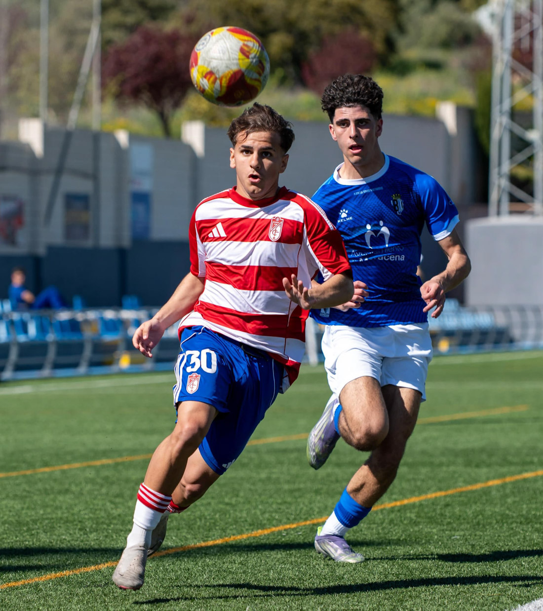 El Granada CF salió triunfador del derbi de juveniles+YOUSSEF B.)