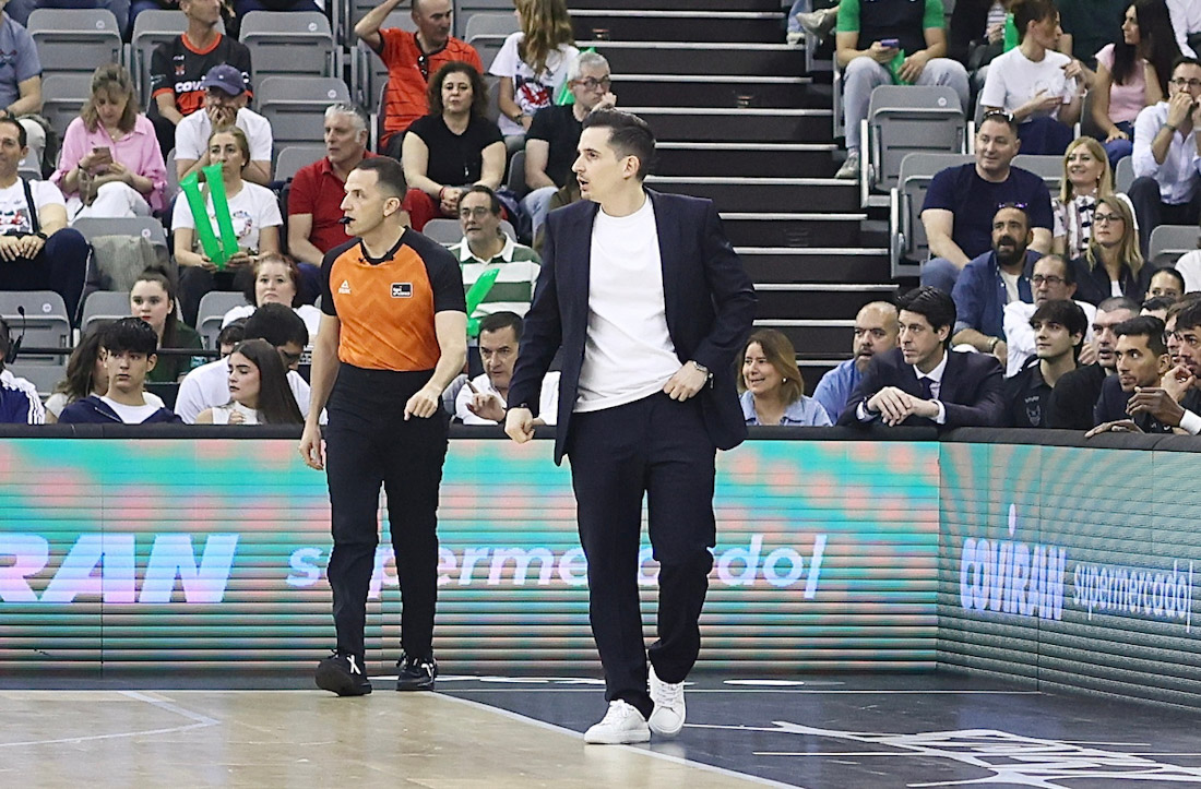 Arturo Ruiz durante el partido ante Unicaja (GPMEDIA)