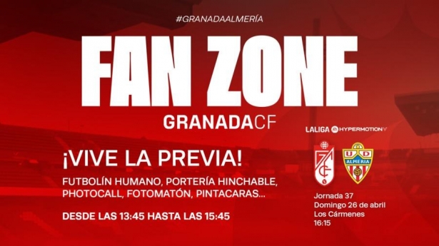 La Fan Zone regresa a la previa del derbi (GRANADA CF)