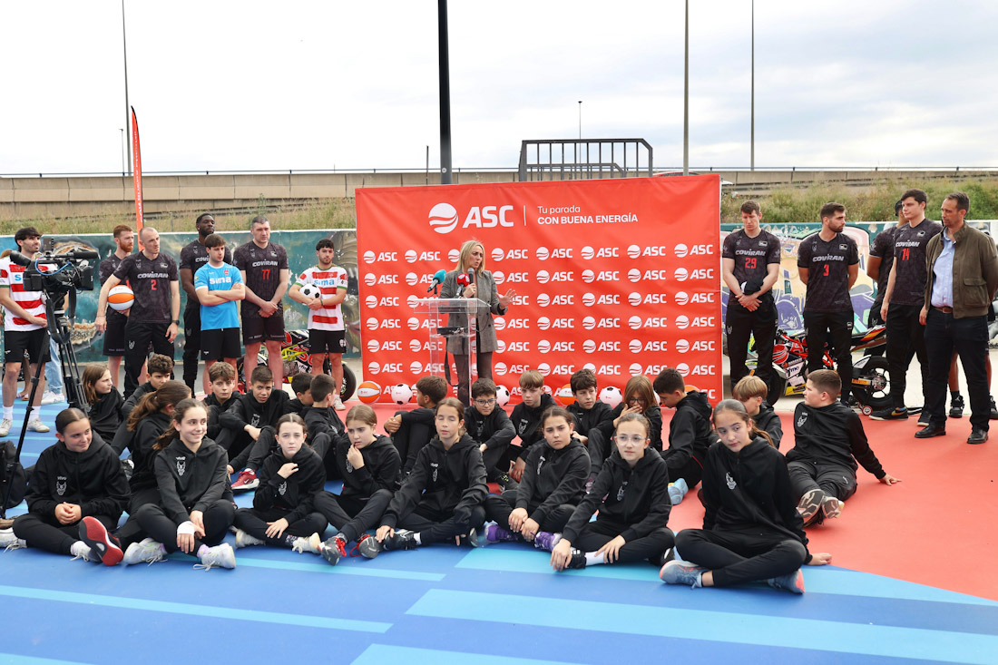 Presentación de las nuevas pistas deportivas (GPMEDIA)