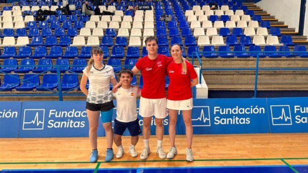 Iván Segura ha llegado a la final (BÁDMINTON.ES) Iván Segura ha llegado a la final (BÁDMINTON.ES)