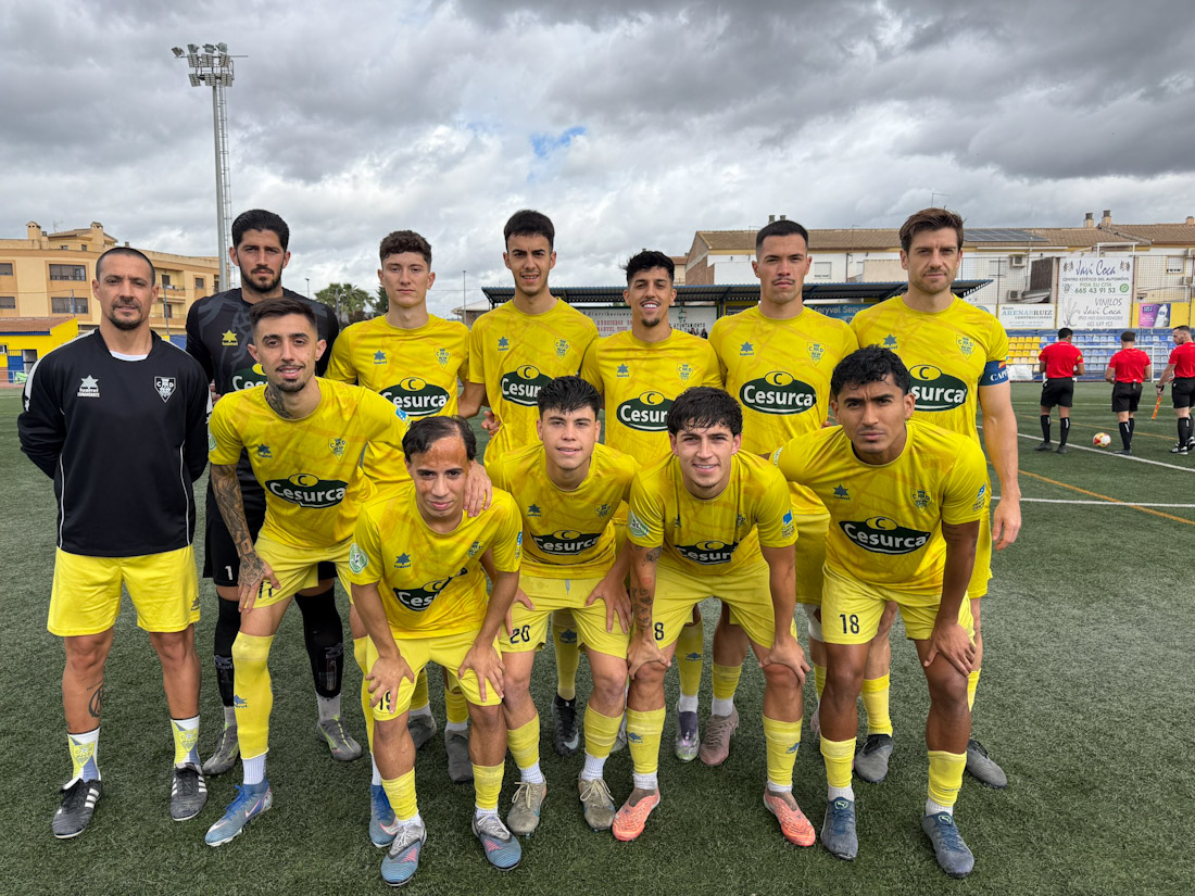 Once inicial del CD Huétor Tájar ante Melilla B (CD HUÉTOR TÁJAR)