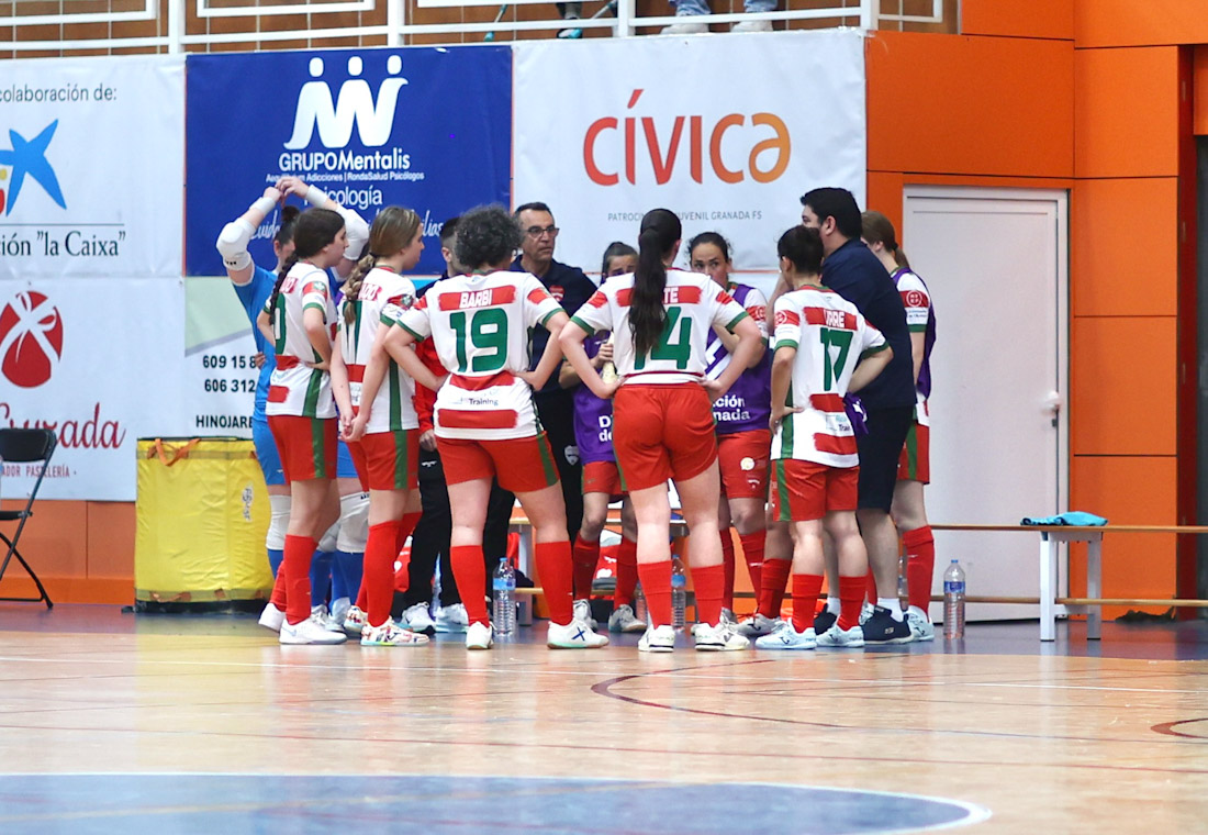El Fundación UAPO Granada FS Femenino cerró con empate su notable temporada (GPMEDIA)