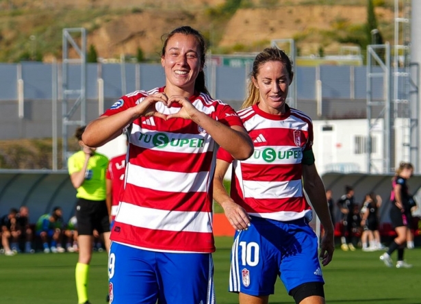 Las rojiblancas no pudieron evitar la derrota (GRANADA CF) Las rojiblancas no pudieron evitar la derrota (GRANADA CF)
