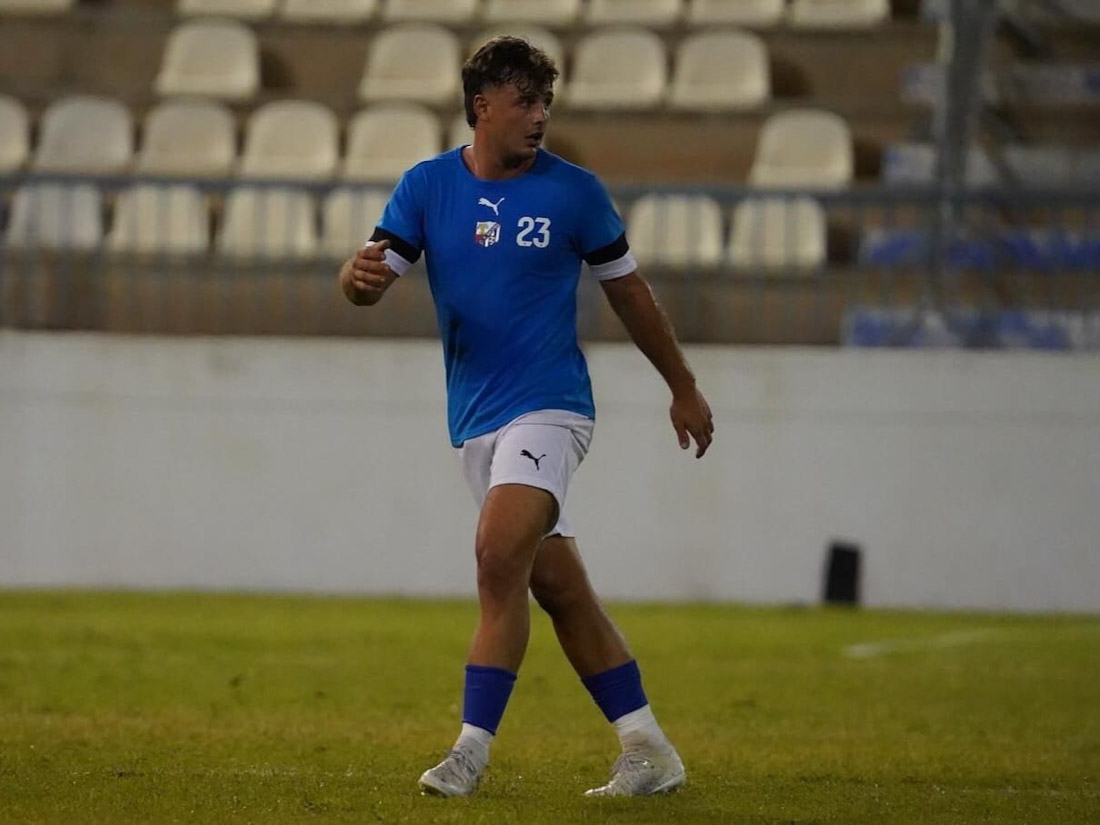 El jugador del CF Motril 