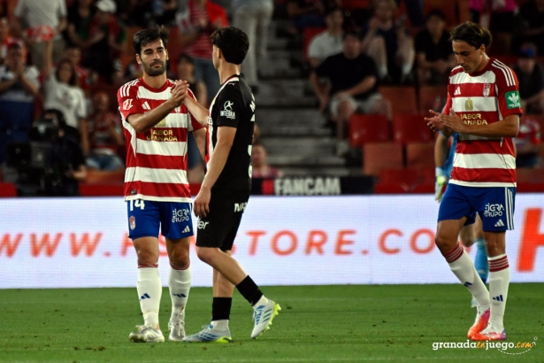 Trigueros en el momento que fue sustituido ante el Real Sporting (JOSÉ M. BALDOMERO) Trigueros en el momento que fue sustituido ante el Real Sporting (JOSÉ M. BALDOMERO)